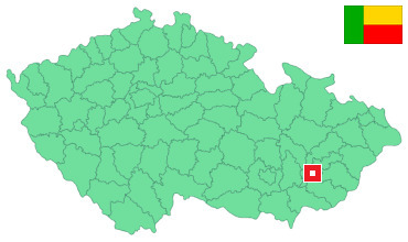 Mapa Zdounky