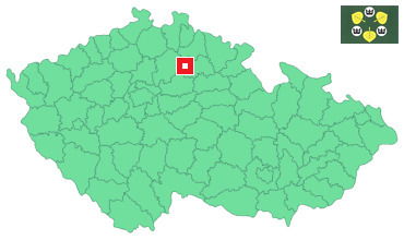 Mapa Zelenecká Lhota