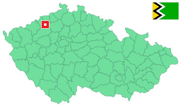 Mapa Želenice