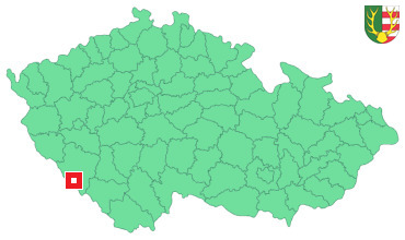 Mapa Železná Ruda