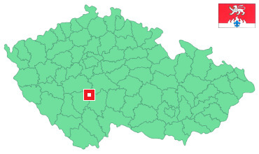 Mapa Zhoř