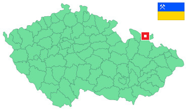Mapa Zlaté Hory