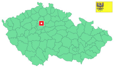 Mapa Zlonín