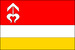 Vlajka obce Hrusice