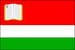 Vlajka obce Hudlice