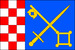 Vlajka obce Moravany