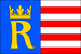 Vlajka obce Rudolfov