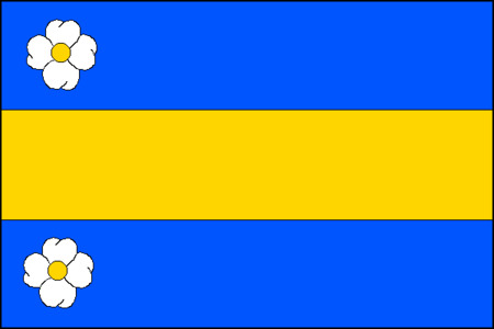 Vlajka obce Bačice
