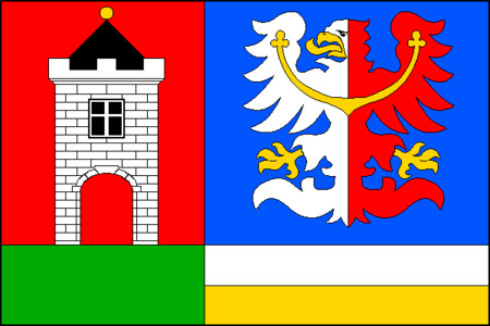 Vlajka obce Bezdružice