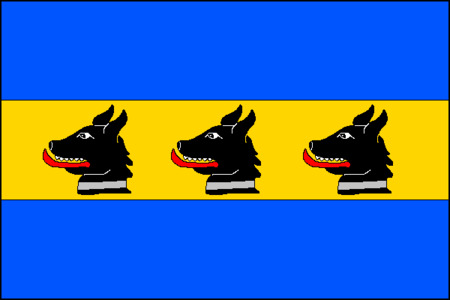 Vlajka obce Branov
