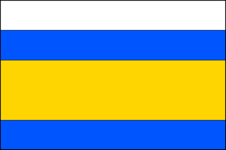 Vlajka obce Břehy