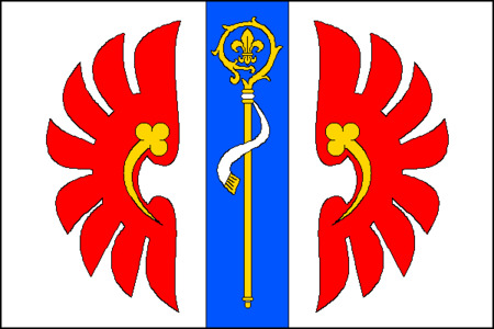Vlajka obce Brodeslavy