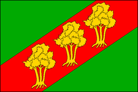 Vlajka obce Brumov