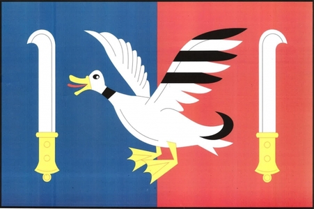 Vlajka obce Brzkov