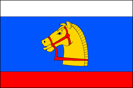 Vlajka obce Bystřec
