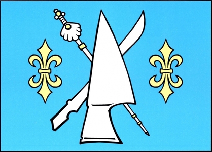 Vlajka obce Černín