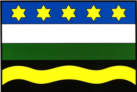 Vlajka obce Chlum