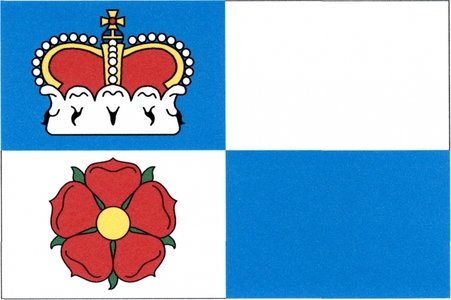 Vlajka obce Domanín