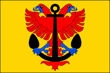Vlajka obce Drahelčice