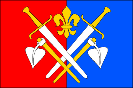 Vlajka obce Drahenice