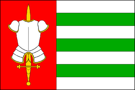 Vlajka obce Heřmanice