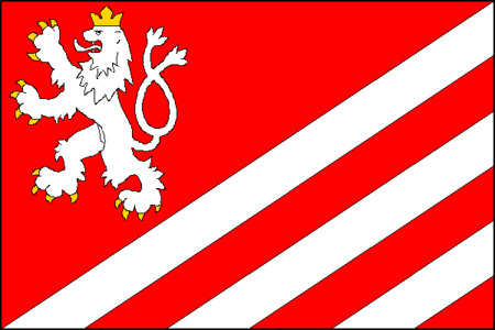 Vlajka obce Hostomice