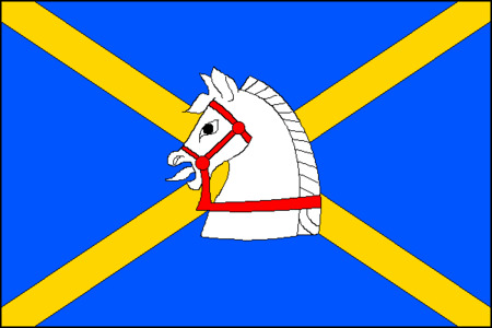 Vlajka obce Jasenná