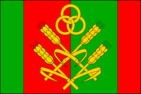 Vlajka obce Jenišovice
