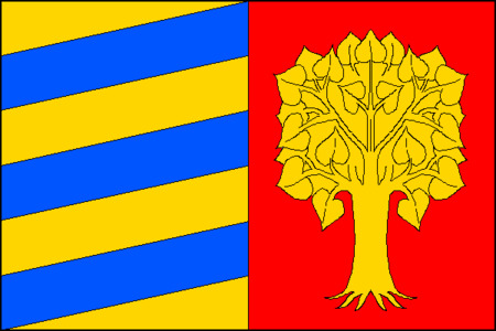 Vlajka obce Kaceřov