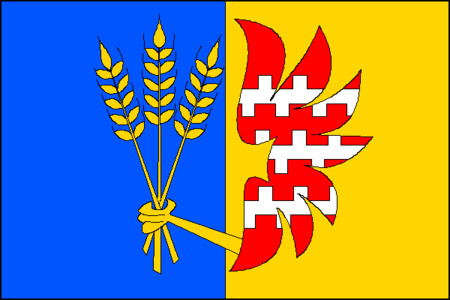 Vlajka obce Klopotovice