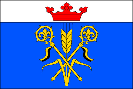 Vlajka obce Křičeň