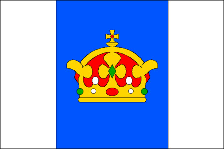 Vlajka obce Krouna