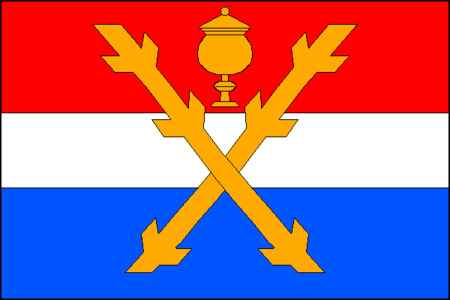 Vlajka obce Lančov