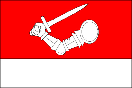 Vlajka obce Loket