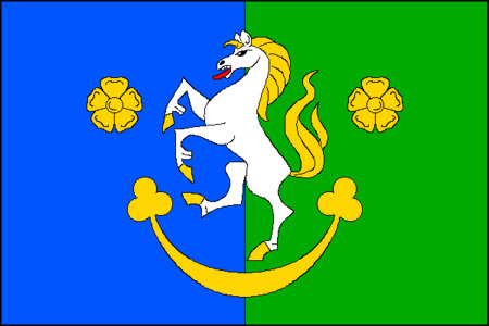 Vlajka obce Matějov