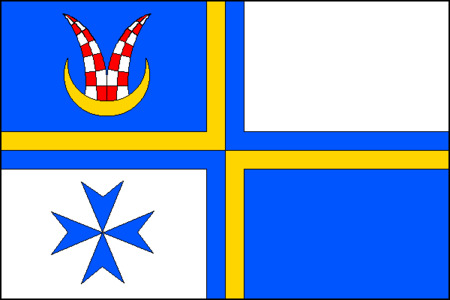 Vlajka obce Měšice