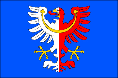 Vlajka obce Mšeno