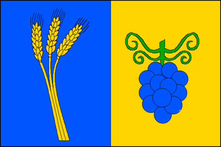 Vlajka obce Odrovice