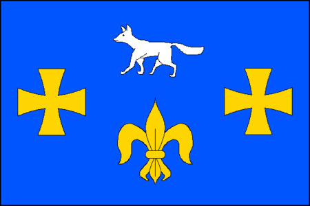 Vlajka obce Pokojov
