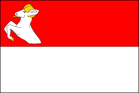 Vlajka obce Poříčí nad Sázavou