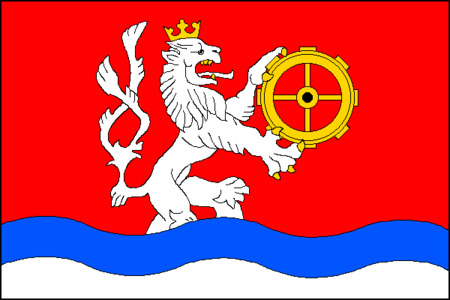 Vlajka obce Předměřice nad Labem