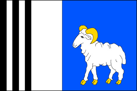 Vlajka obce Řečice
