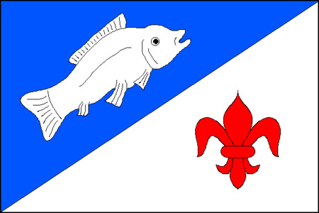 Vlajka obce Rybí