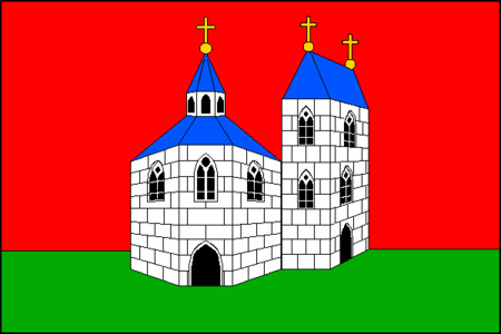 Vlajka obce Sadská