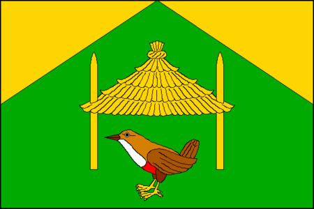 Vlajka obce Skorkov