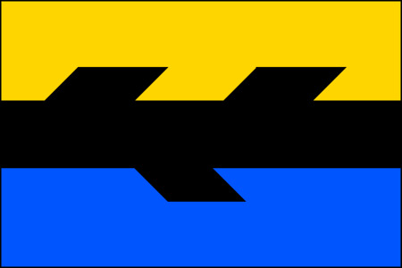 Vlajka obce Škrdlovice