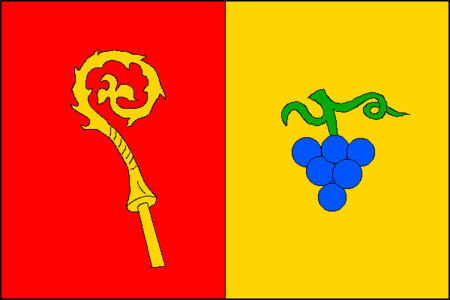 Vlajka obce Šlapanice