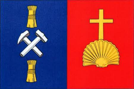 Vlajka obce Srbice