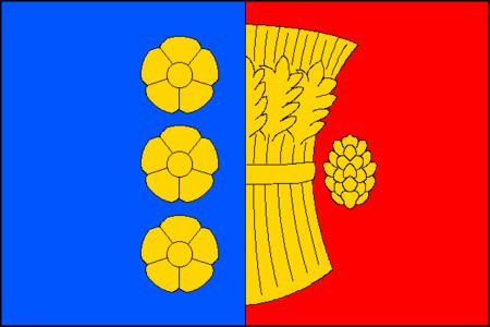Vlajka obce Synkov-Slemeno