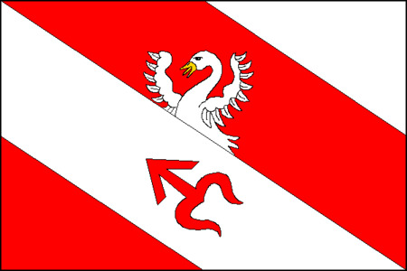 Vlajka obce Tlumačov